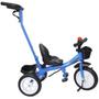 Imagem de Triciclo Infantil com Haste Empurrador Pedal Motoca Velotrol 2 em 1 Reforçado Brinqway BW-082
