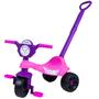 Imagem de Triciclo Infantil Com Pedal E Haste De Empurrar Velotrol Menina Menino Velocípede Brinquedo Kendy