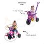 Imagem de Triciclo Infantil de Empurrar Baby Dog Passeio e Pedal Motoca Kendy