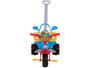 Imagem de Triciclo Infantil Dino Azul com Empurrador - Cestinha Emite Sons Magic Toys