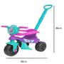 Imagem de Triciclo Infantil Kendy Kemotoca Baby Cachorro Roxo C/ Haste