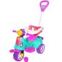 Imagem de Triciclo Infantil Maral Retrô Com Empurrador Pink