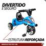 Imagem de Triciclo Infantil Motoca Bebe Miniciclo Com Pedal Passeio Criança Brinquedo Velotrol Bel