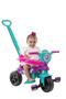 Imagem de Triciclo Infantil Motoca Com Haste Proteção Velotrol Bebê Roxo