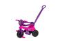 Imagem de Triciclo Infantil Motoca Haste Proteção Velotrol Bebê Rosa