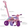 Imagem de Triciclo Infantil Motoka Passeio & Pedal Flower com Empurrador - Bandeirante 