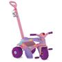 Imagem de Triciclo Infantil Motoka Passeio & Pedal Flower com Empurrador - Bandeirante 