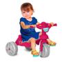 Imagem de Triciclo Infantil Mototico Passeio e Pedal Rosa 