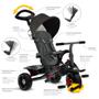 Imagem de Triciclo Infantil - Passeio e Pedal - Smart Comfort - Preto - Bandeirante