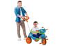 Imagem de Triciclo Infantil Passeio e Pedal Velobaby - com Empurrador Bandeirante