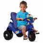 Imagem de Triciclo Infantil - Passeio e Pedal - Velobaby Reclinável - Azul-Preto - Bandeirante