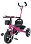 Imagem de Triciclo Infantil Rosa Com Empurrador Velotrol - Zippy Toys