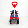 Imagem de Triciclo infantil spyder com encosto, empurrador e mini porta objetos