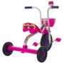 Imagem de Triciclo Infantil Ultra Bikes Branco - Rosa