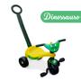 Imagem de Triciclo Infantil Velotrol Motoca Dinossauro Gato Cachorro Velocípede Tchuco C/ Hastes