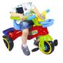 Imagem de Triciclo Menina Motoca Criança Bebê Com Empurrador E Aro