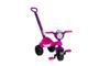 Imagem de Triciclo Motoca Infantil a Pedal Com Haste Para Empurrar Kemotoca Gatinha Kendy