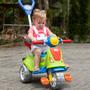 Imagem de Triciclo Motoca Infantil Avespa Com Haste Removível Extreme Empurrador Maral