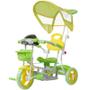 Imagem de Triciclo Motoca Infantil Passeio com Empurrador Pedal Luz Som Capota Importway BW-003