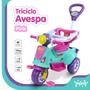 Imagem de Triciclo Motoca Passeio Infantil Avespa Rosa - Maral 3173