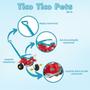 Imagem de Triciclo Motoca Pets Tico Tico com Haste e Proteção Lateral
