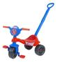 Imagem de Triciclo Motoquinha Andador Infantil Kendy Com Haste Spider Empurrar 18 meses 16 kgs max KENDY