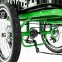 Imagem de Triciclo multiuso com marcha verde - caixa vazada