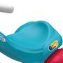 Imagem de Triciclo Passeio Motoca Infantil Super Turbo Azul +4 Anos Tico Tico Velotrol Brinquedo Até 25kg Xalingo - 07523