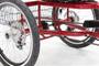 Imagem de Triciclo praiano vermelho