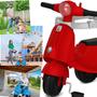 Imagem de Triciclo Scooter Passeio Pedal Bandeirante Banderetta Vermelho