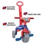 Imagem de Triciclo Tchuco Velotrol Herois Super Teia com Haste Samba Toys