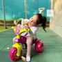 Imagem de Triciclo Totoka Magic Toys Tico-Tico Dino Rosa Diversão da Infancia