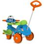 Imagem de Triciclo Velobaby Passeio e Pedal Motoca Azul - Bandeirante