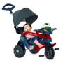 Imagem de Triciclo Velobaby Recinável com Capota Passeio e Pedal Azul Bandeirante