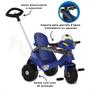 Imagem de Triciclo Velobaby Reclinavel Com Capota Passeio Pedal Bandeirante