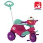 Imagem de Triciclo Velobaby Rosa Passeio E Pedal Com Haste Removivel