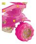 Imagem de Triciclo Velotrol Infantil Tonquinha Bebe Motoca Menina Dino Rosa Magic Toys