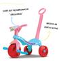 Imagem de Triciclo velotrol Motinha de tres rodas Velocipede infantil Motoquinha de plastico Mini moto criança