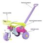 Imagem de Triciclo Velotrol Tico-Tico Festa Com Haste Rosa - Magic Toys