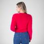 Imagem de Tricot susie pelinho cropped feminino