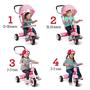 Imagem de Tricycle Radio Flyer 4 em 1 Stroll 'N Trike Pink por 1 a 5 anos