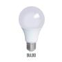 Imagem de Trilho 70cm Alumínio Com 4 Spots Bulbo + Lâmpadas Bulbo LED