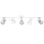 Imagem de Trilho com 5 Spots E27 Branco - Itamonte - 1141/5BT