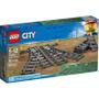 Imagem de Trilho Desvio Lego City 60238 - Conjunto com 8 Peças