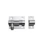 Imagem de Trinco fecho ferrolho 1 1/2 pol 40mm porta portao alum fosco
