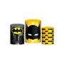 Imagem de Trio Capa Cilindro Batman 3D Em Tecido Com Elástico