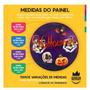 Imagem de Trio Capa Cilindro + Painel Redondo 3D Halloween 1,50M Veste