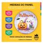 Imagem de Trio Capa Cilindro + Painel Redondo 3D Halloween 1,50M Veste