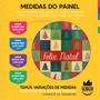 Imagem de Trio Capa Cilindro + Painel Redondo 3D Natal 1,50M Veste