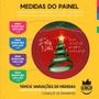Imagem de Trio Capa Cilindro + Painel Redondo 3D Natal 1,50M Veste